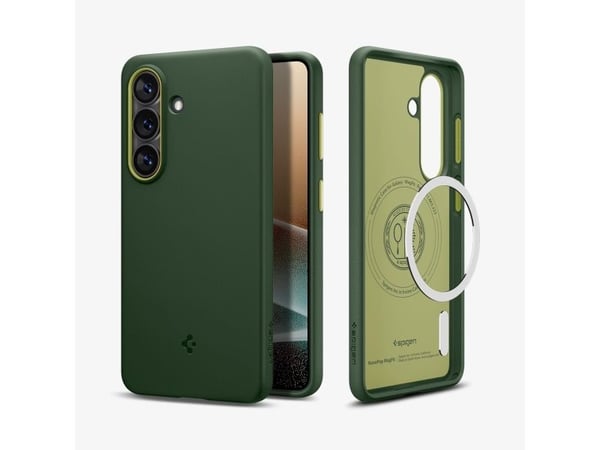 Spigen Nano Pop Mag MagSafe-etui til Samsung Galaxy S26 – grønn