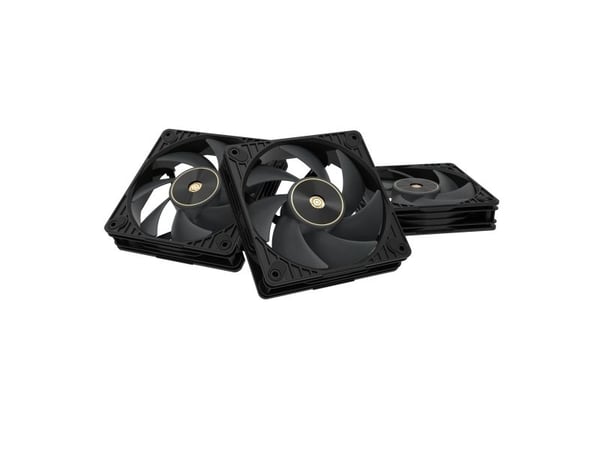 ASUS ProArt PF120 - Kabinettvifte - 120 mm - svart (en pakke 3)