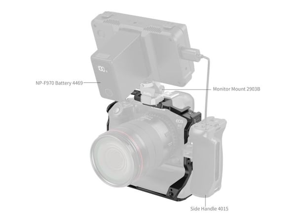 SmallRig 5623, 153,6 mm, 67,1 mm, 164,4 mm, 199 g, 184 mm, 180,5 mm