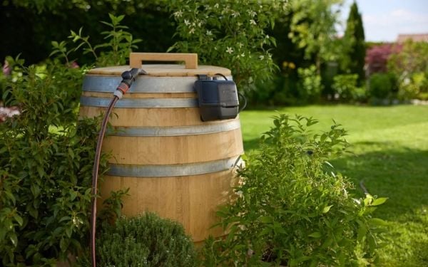 Gardena 14605-55, 90 W, Batteri, 2,1 stang, 2400 l/t, IPX8, Grå, Svart