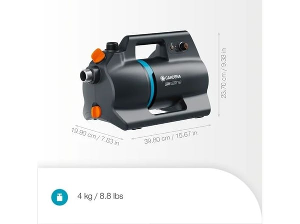 Gardena Johdoton painepumppu 3000 Silent 18V, sarja