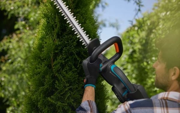 Gardena 14735-20, 55 cm, Dobbeltblad, Svart, Grønn, Oransje, 2,5 m/s², 80 dB, 90 dB