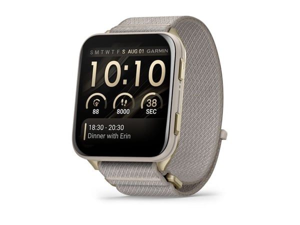 Garmin Venu X1, 5,08 cm (2"), AMOLED, Pekskärm, Wi-Fi, GPS, 34 g
