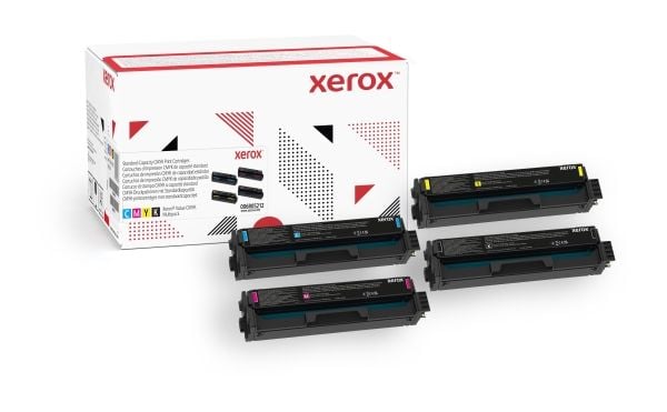 Xerox Value CMYK Multipack C230:lle ja C235:lle, (CMYK 1500 sivua), 1500 sivua, 1500 sivua, musta, Syaani, Magenta, Keltainen, 4 kpl