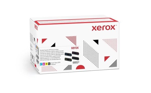 Xerox Value CMYK Multipack C230:lle ja C235:lle, (CMYK 1500 sivua), 1500 sivua, 1500 sivua, musta, Syaani, Magenta, Keltainen, 4 kpl