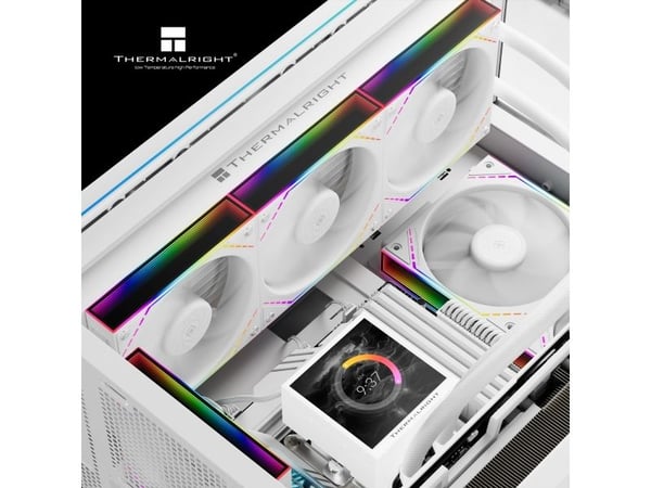 Thermalright Peerless Vision 360 ARGB, Alt-i-ett væskekjøler, 12 cm, Hvit