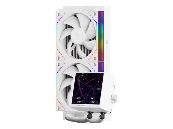 Thermalright Peerless Vision 240 ARGB, Alt-i-ett væskekjøler, 12 cm, Hvit