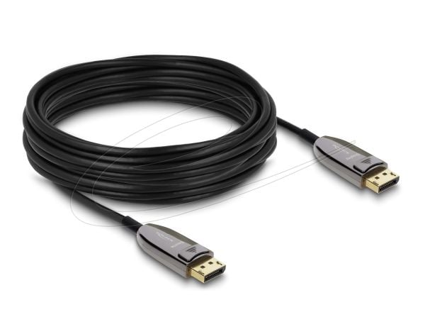 DeLOCK 87107, 10 m, DisplayPort, DisplayPort, Uros, Uros, 7680 x 4320 pikseliä