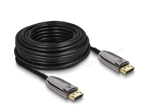 DeLOCK 87108, 15 m, DisplayPort, DisplayPort, Uros, Uros, 7680 x 4320 pikseliä