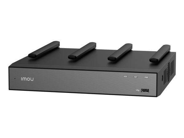 Imou N118W, 18 kanaler, 3840 x 2160 piksler, 4 kanaler, AAC, H.264, H.265, MP4, 90 Mbit/s