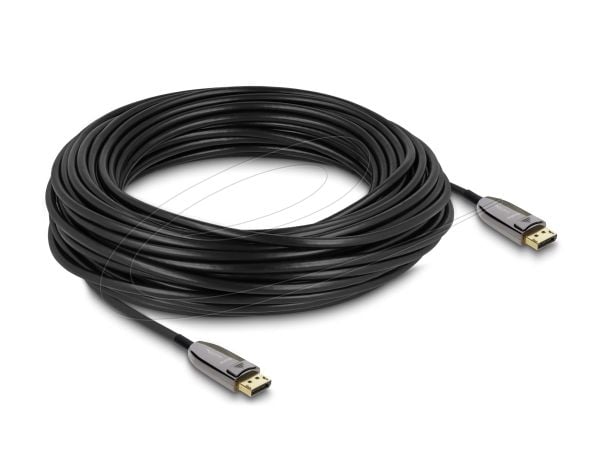 DeLOCK 87118, 25 m, DisplayPort, DisplayPort, Uros, Uros, 7680 x 4320 pikseliä