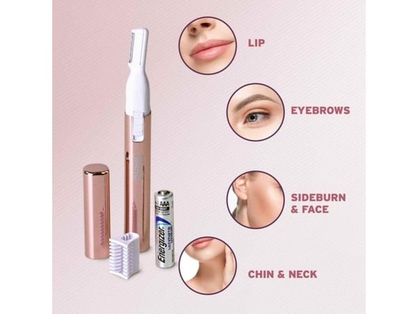 Wahl Precision Eyebrow Shaper, Kulmakarva, Kasvot, Ruusukulta, Akku, AAA, Alkali, 71 g