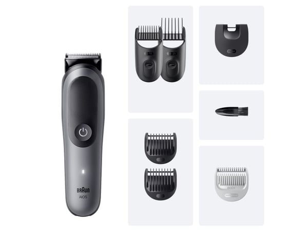 Braun Series 5 Aio5520 Grey 7in1 Multi Groomer