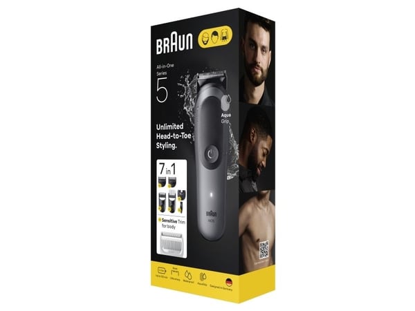 Braun Series 5 Aio5520 Grey 7in1 Multi Groomer
