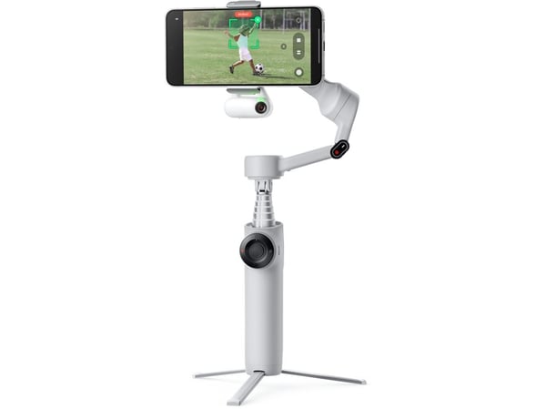Insta360 Flow 2 AI Tracker Paket Smartphone Kamerastabilisator Ljusgrå