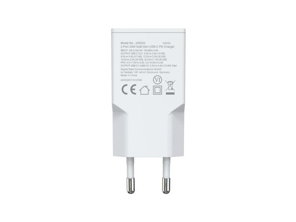 Equip 245524, Innendørs, AC, 20 V, Hvit