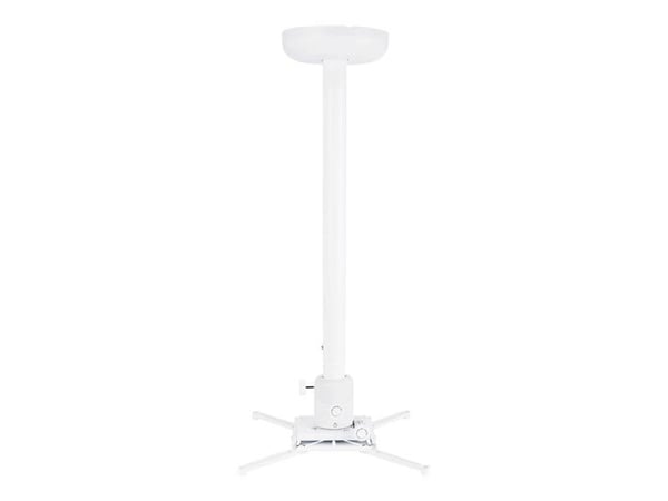 Multibrackets M Universal Projector Ceiling Mount 900-1600 with Fine tune - Monteringssett (takmontering) - for projektor - aluminium - hvit - takm...