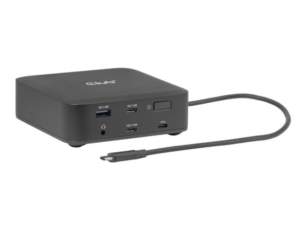 Club 3D CSV-2542 - Dockningsstation - för laptop - USB - 2 x HDMI, 2 x DP - 1GbE, 2.5GbE