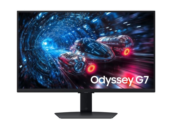 Samsung Odyssey G7 S27FG702EU - G70F Series - LED-skjerm - gaming - 27" - 3840 x 2160 4K UHD (2160p) @ 180 Hz - Fast IPS - 350 cd/m² - 1000:1 - HDR...