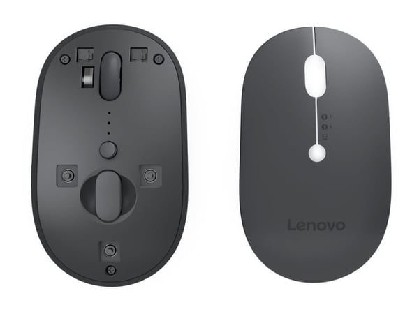 Lenovo 4Y51R29290, Molempikätinen, Optinen, Bluetooth + USB Type-C, 2400 DPI, musta