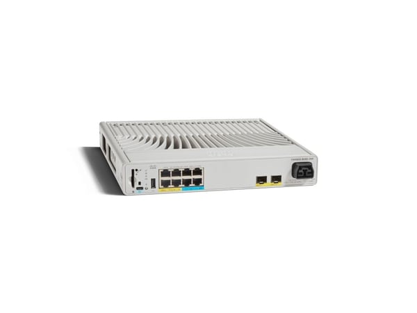 Cisco Catalyst C9200CX-8UXG-2X-A, Hallittu, L2/L3, Täysin kaksipuolinen, Power over Ethernet -tuki, Telineasennus