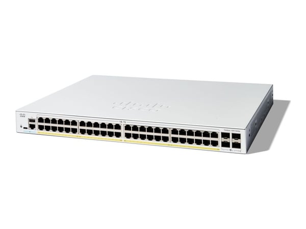 Cisco C1200-48P-4X, Hallittu, L2/L3, Gigabit Ethernet (10/100/1000)