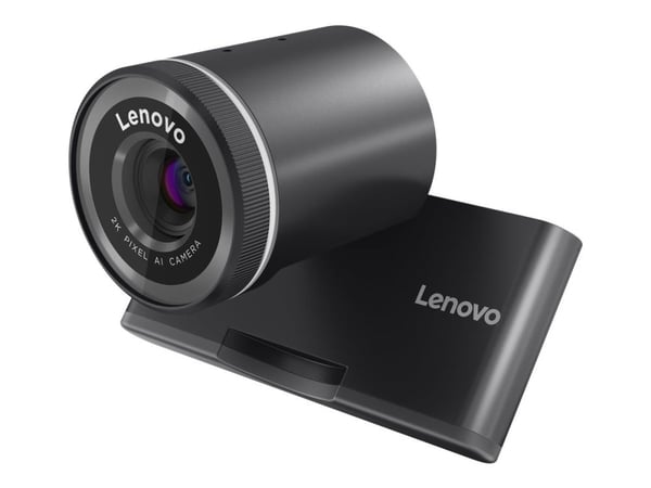 Lenovo - Webbkamera - färg - 2560 x 1440 - 2K - ljud - USB 2.0 - MJPEG, YUY2 - DC 5 V