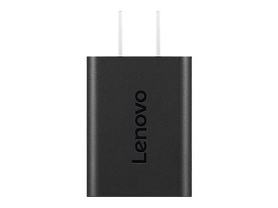 Lenovo Nano - Strømadapter - GaN - 65 watt (USB-C) - svart - Europa