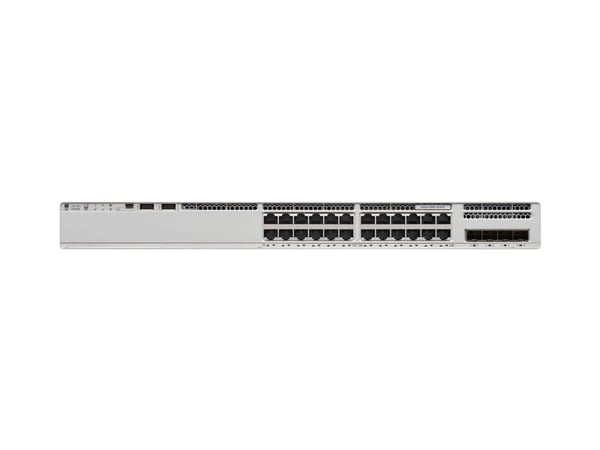Cisco Catalyst 9200L - Network Essentials - switch - L3 - 24 x 10/100/1000 + 4 x Gigabit SFP (opplink) - rackmonterbar