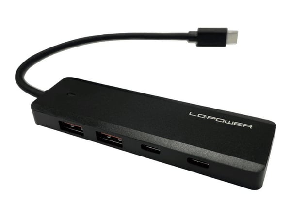 LC Power - Dokkingstasjon - for skrivebord, bærbar - USB-C