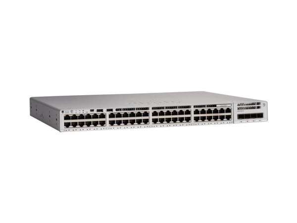 Cisco Catalyst 9200 - Network Essentials - switch - L3 - Styrt - 48 x 10/100/1000 - rackmonterbar