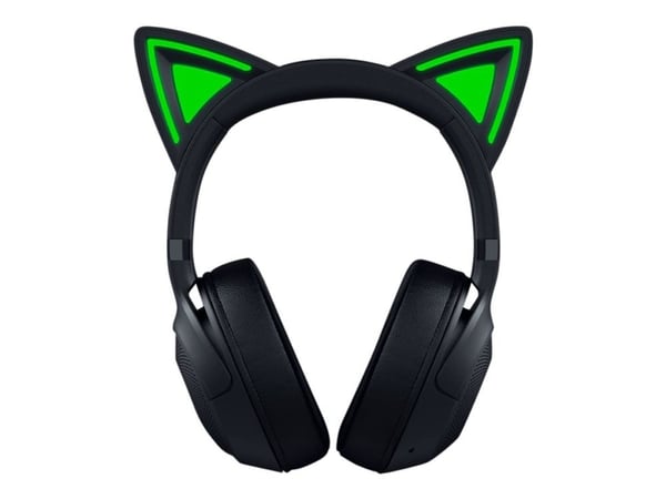 Razer Kraken Kitty V2 - Hodesett - full størrelse - Bluetooth - trådløs - svart