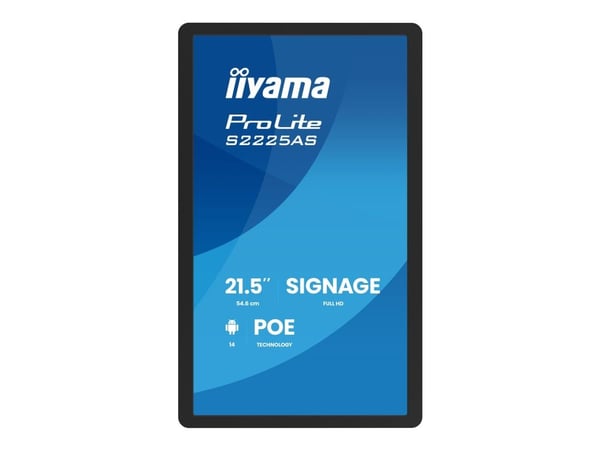 Iiyama - 1 - Gigabit Ethernet - Näyttö: LED 21.5" 1920 x 1080 (Full HD)