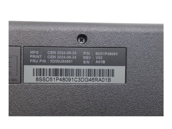 Lenovo KU-1619 - Tastatur - USB - QWERTY - Nordisk - svart