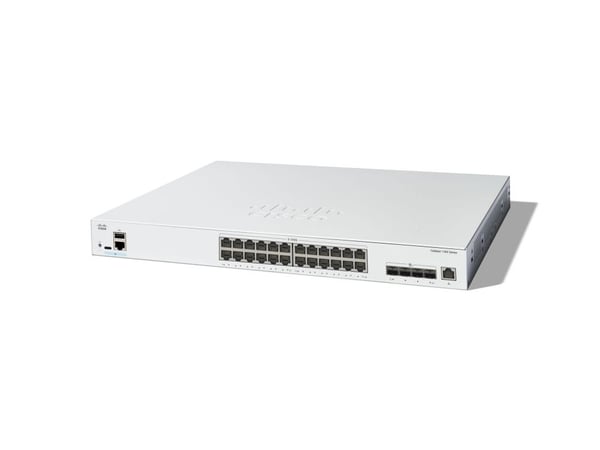 Cisco Catalyst C1300-24XT, Hallittu, L2/L3, Telineasennus