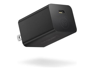 Lenovo Nano - Strømadapter - GaN - 65 watt (USB-C) - svart - Europa