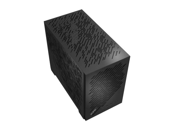 XPG ADATA-koffert VALOR AIR NANO Mini-Tower uten PSU 1x 120mm ARGB-vifte svart