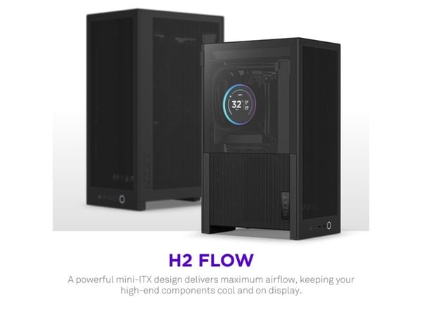 NZXT H2 - - ingen strömförsörjning