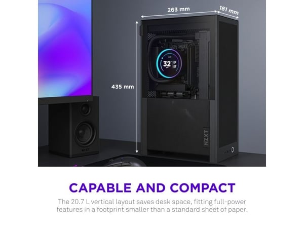 NZXT H2 - - ingen strömförsörjning