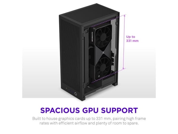 NZXT H2 - - ingen strömförsörjning
