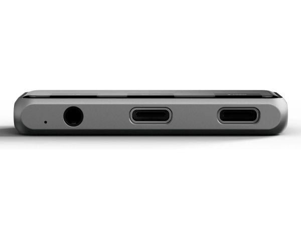 "Satechi Mobile XR Hub USB-C 3.2 - USB-C Mobile Adapter | 1x USB-C 100W PD | 1x USB-C DP 1.4 4K@60Hz | 1x 3,5 mm audio I/O (harmaa)
