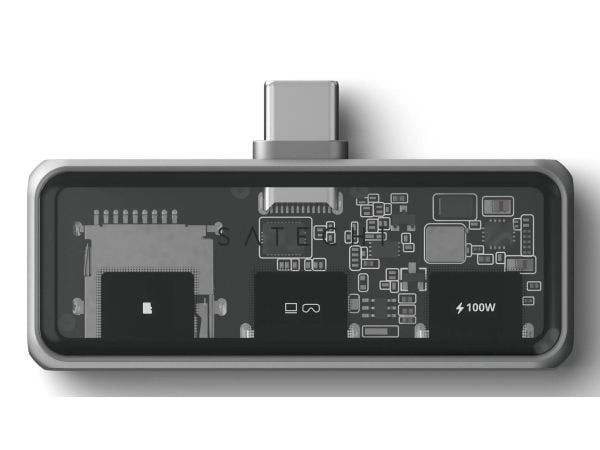 Satechi Mobile XR Hub - telakointiasema - älypuhelimelle, kannettavalle tietokoneelle, tabletille - USB-C x 2
