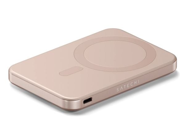 Satechi OntheGo, 5000 mAh, Langaton lataus, Rosea