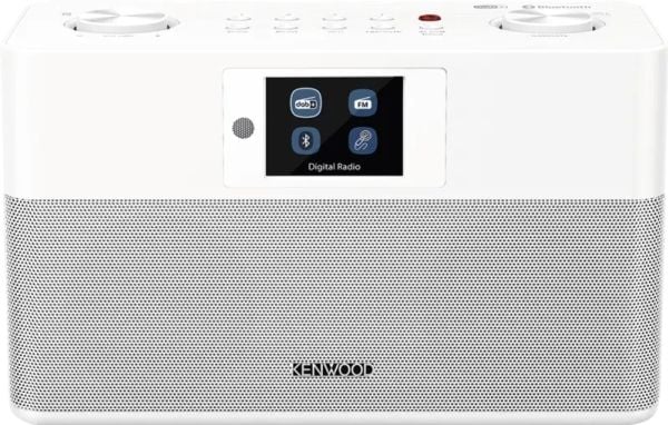 Kenwood CR-ST 85 DAB, Bærbar, Digitalt, DAB+, FM, 30 W, 6,1 cm (2.4"), Hvit