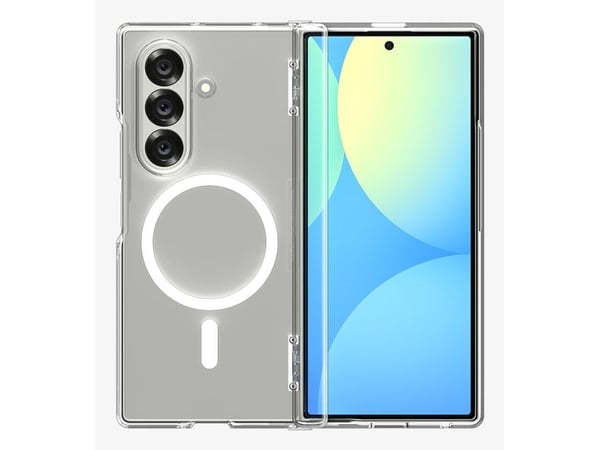 Spigen Ultra Hybrid Pro, Omslag, Samsung, Galaxy Z Fold 7, 20,3 cm (8"), Transparent, Vit