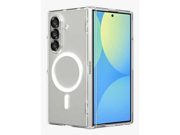 Spigen Ultra Hybrid Pro, Omslag, Samsung, Galaxy Z Fold 7, 20,3 cm (8"), Transparent, Vit