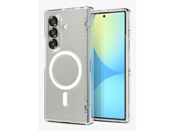 Spigen Ultra Hybrid Pro, Omslag, Samsung, Galaxy Z Fold 7, 20,3 cm (8"), Transparent, Vit