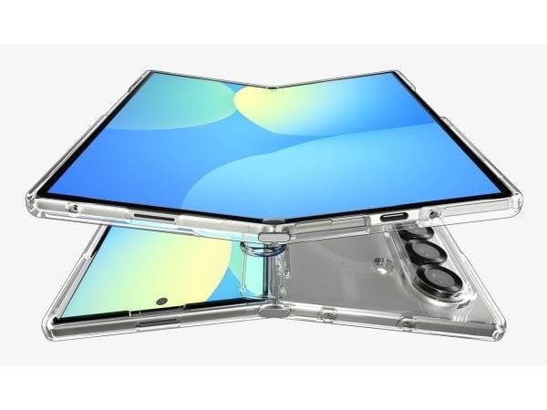 Spigen Ultra Hybrid Pro, Omslag, Samsung, Galaxy Z Fold 7, 20,3 cm (8"), Transparent, Vit