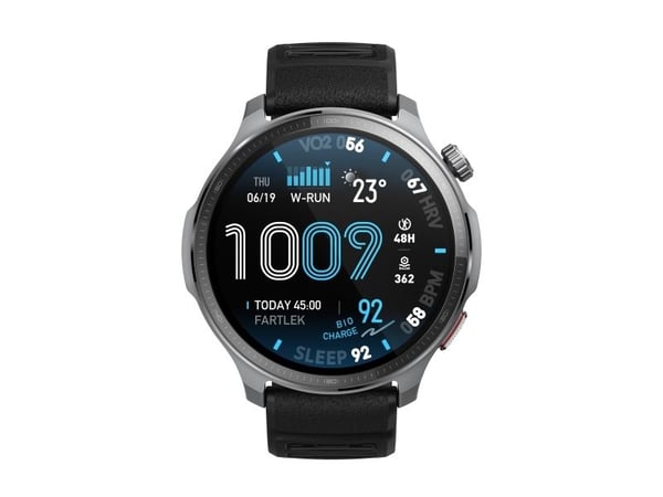 Amazfit Balance 2 XT - Fiberforsterket polymer - smartklokke med stropp - silikon - håndleddstørrelse: 140-210 mm - display 1.5" - Bluetooth, Wi-Fi...