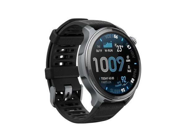 Amazfit Balance 2 XT - Fiberforsterket polymer - smartklokke med stropp - silikon - håndleddstørrelse: 140-210 mm - display 1.5" - Bluetooth, Wi-Fi...